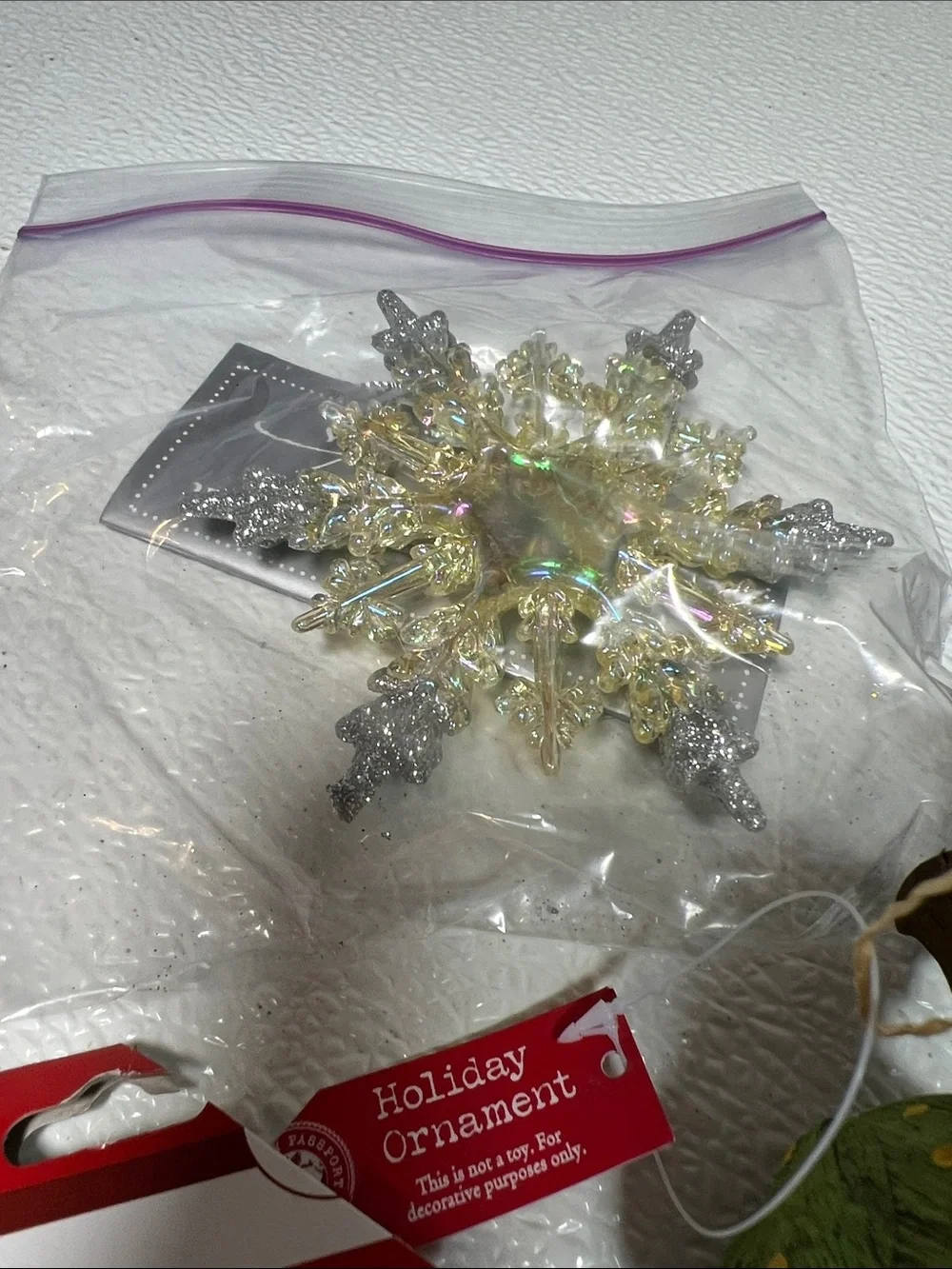 Holiday Decorative Assortment of Holiday Items As Pictured